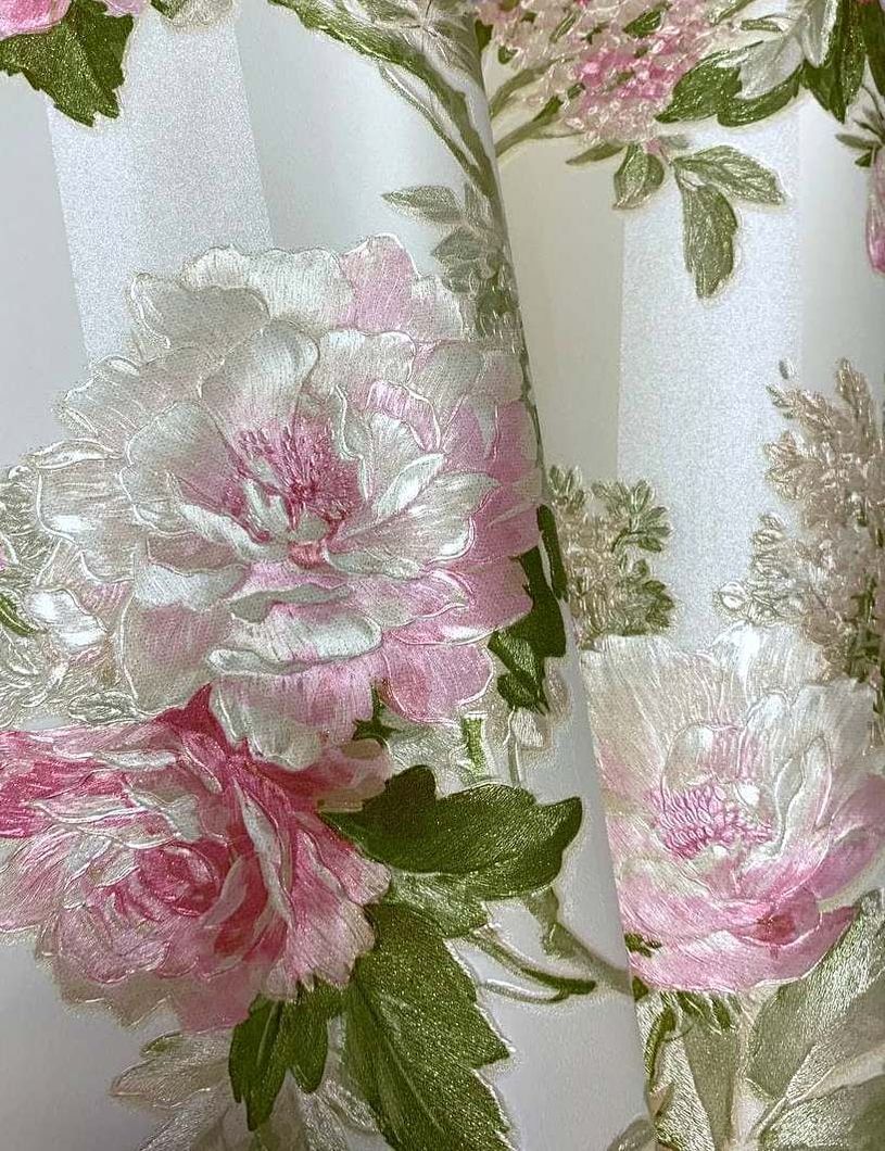 Шпалери вінілові на флізеліновій основі AS Creation Romantico бежевий 0,53 х 10,05м (30446-4)