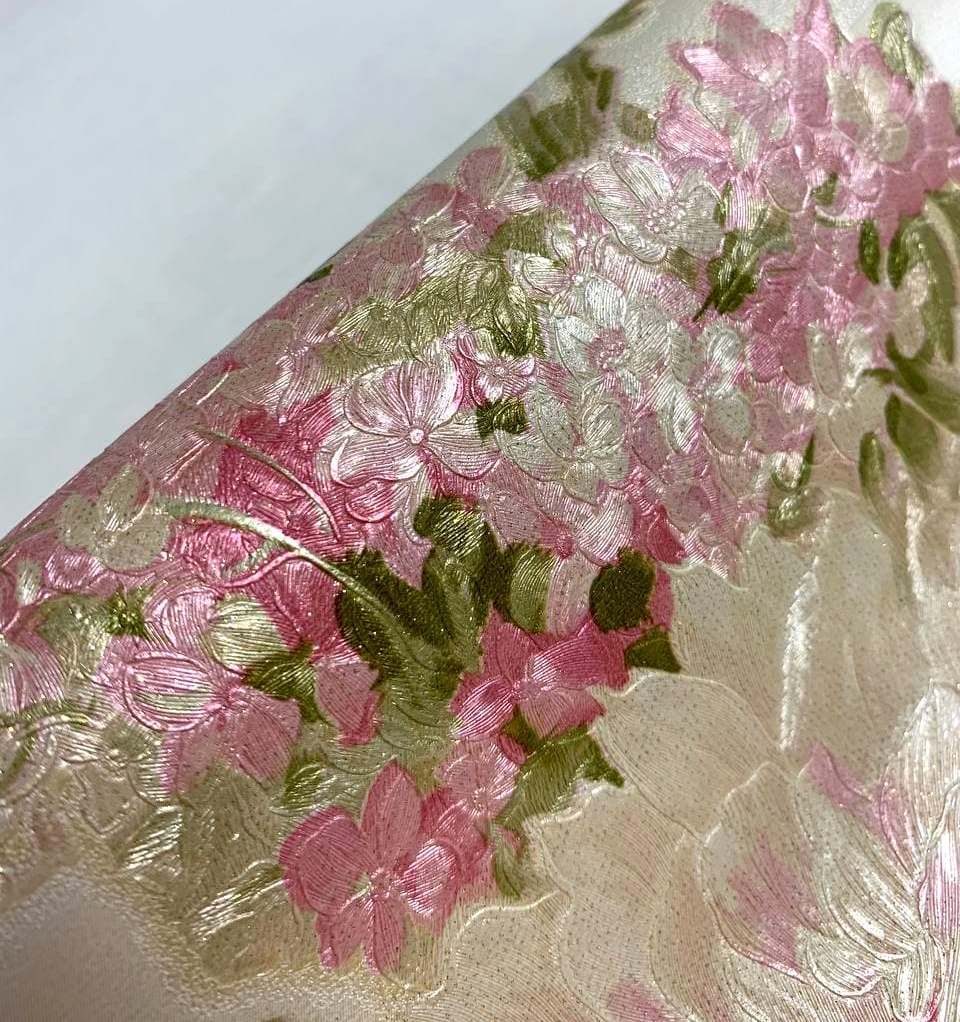 Шпалери вінілові на флізеліновій основі AS Creation Romantico рожевий 0,53 х 10,05м (30446-4)