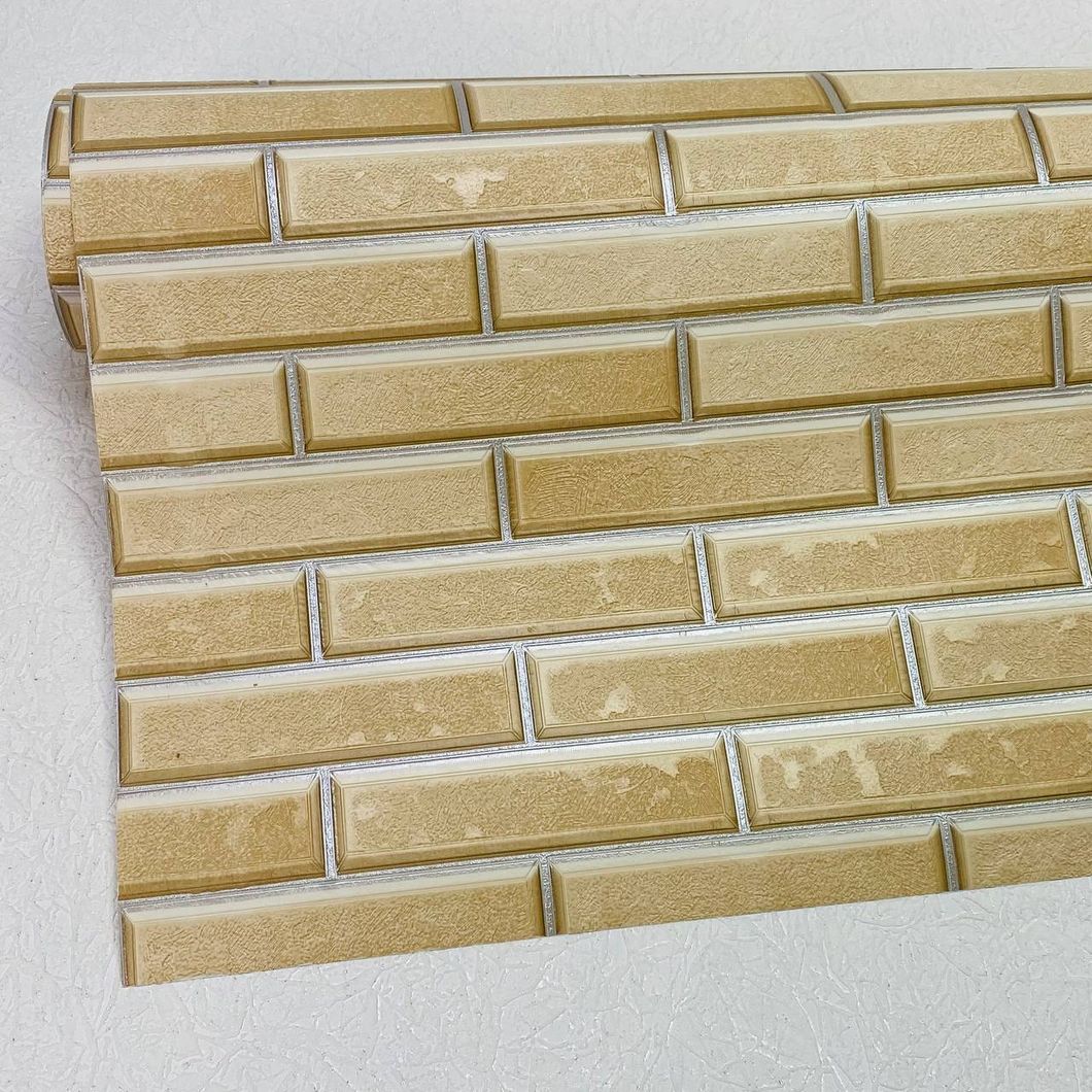 Шпалери вінілові на паперовій основі супер мийка Слов'янські шпалери Expromt В38 Лего бежевий 1,06 х 10,05м (5753-02)