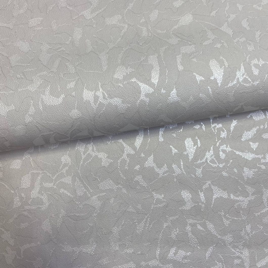 Обои бумажные Эксклюзив белый 0,53 х 10,05м (014-01)