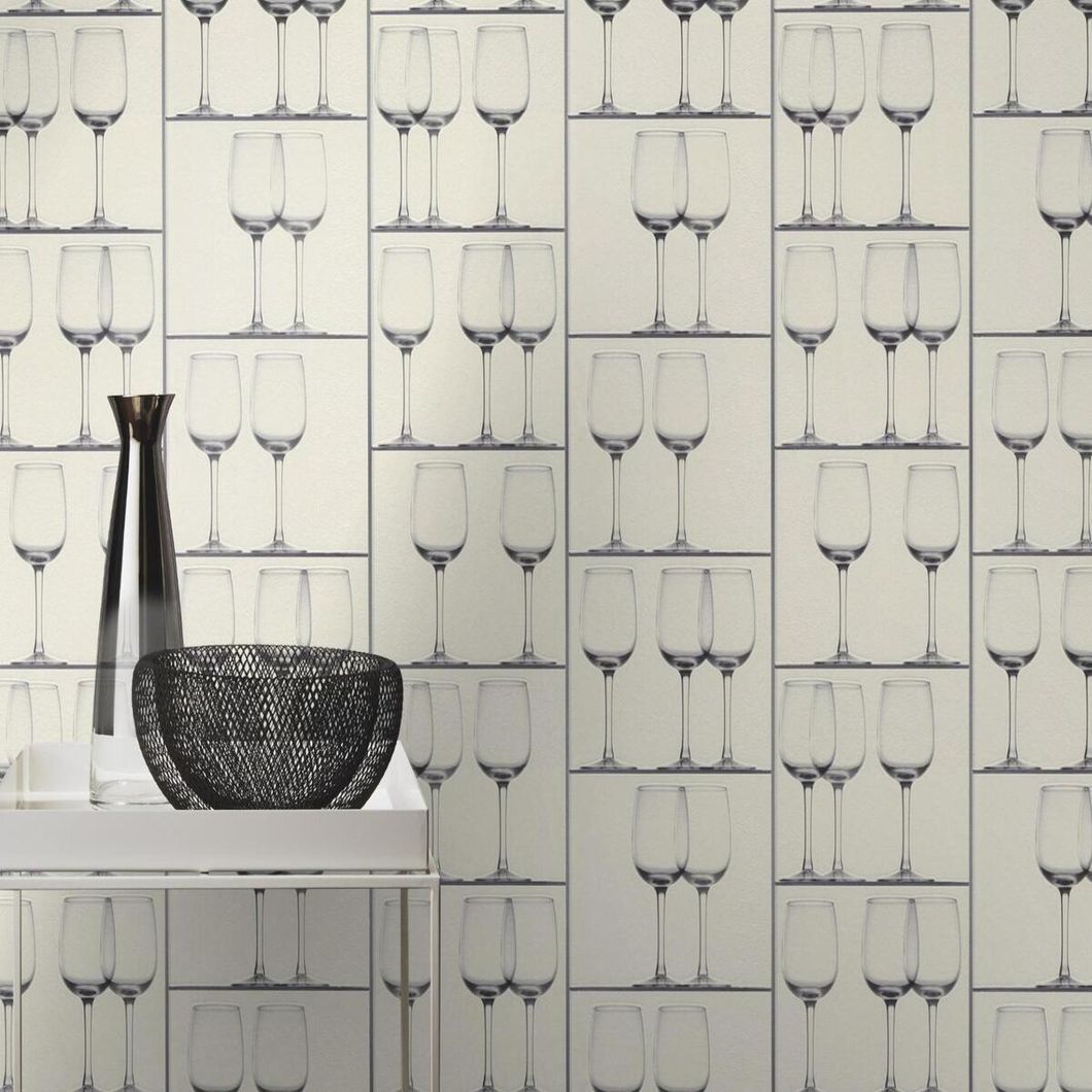 Обои виниловые на бумажной основе Rasch Tiles & More XIII белый 0,53 х 10,05м (879803)