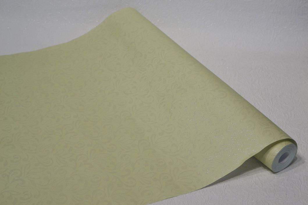 Обои бумажные Эксклюзив зелёный 0,53 х 10,05м (011-13)