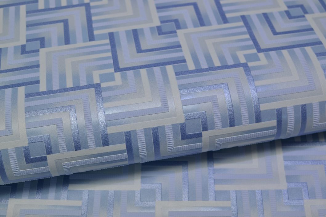 Шпалери вінілові на паперовій основі ArtGrand Bravo синій 0,53 х 15м (82041BR42)