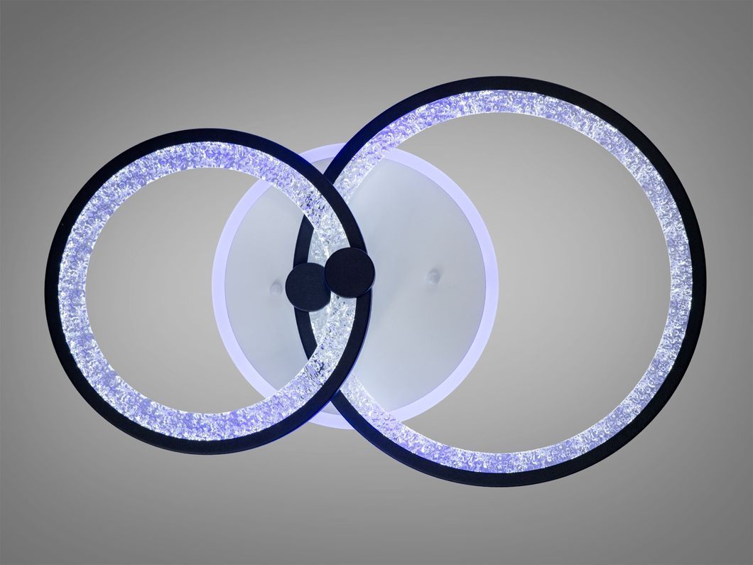 LED-люстра с диммером и RGB подсветкой, 55W