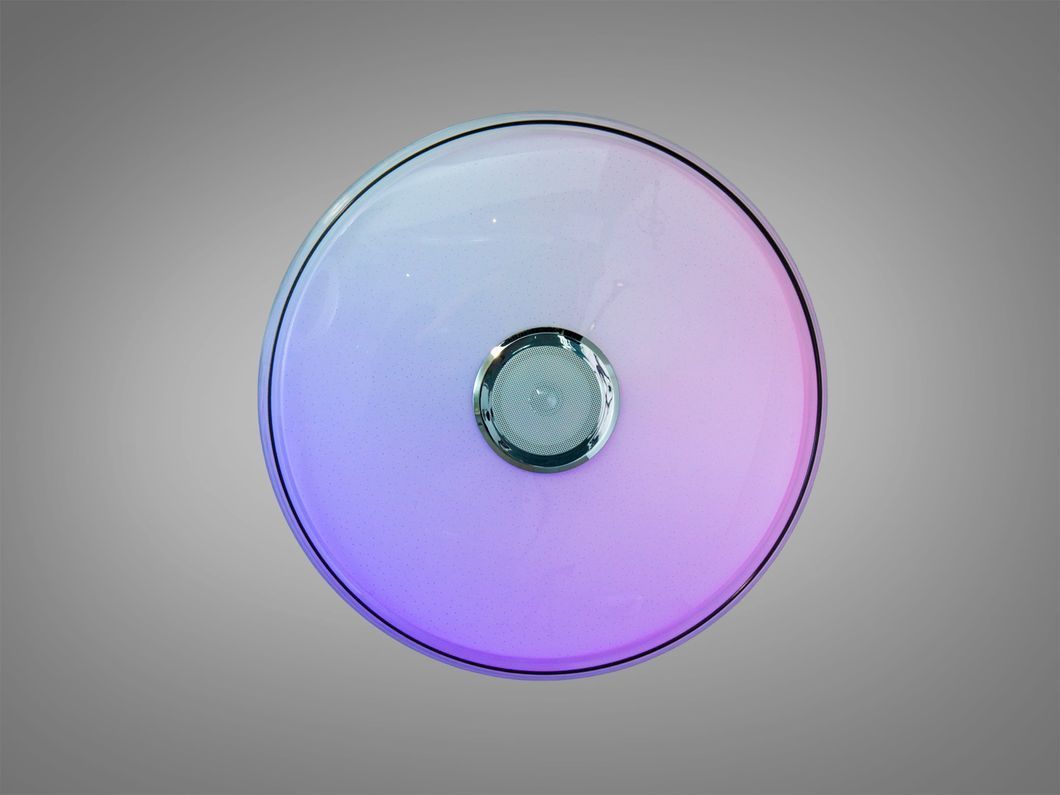 Смарт LED люстра белая 45 Вт RGB с Bluetooth, I-LINK додаток