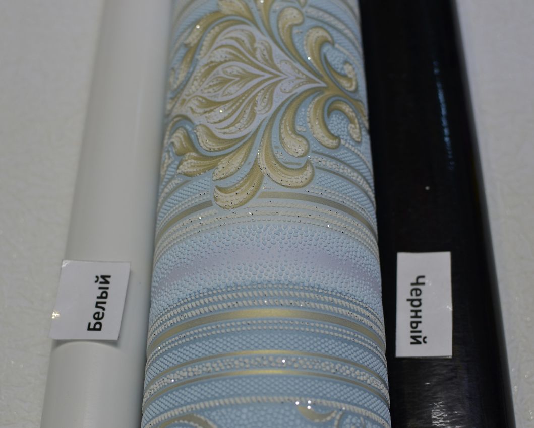Шпалери акрилові на паперовій основі Слов'янські шпалери Garant В77,4 Карнавал 2 блакитний 0,53 х 10,05м (6567-04)