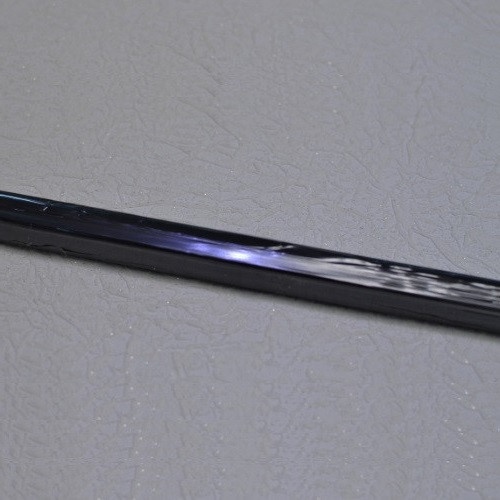У-шина для тюли металлическая + фурнитура ЗОЛОТО ПАТИНА черный 1,6м (105690), Черный, Черный