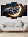 Модульна картина MAKO " Сплячі тигри " 80x125 см MK50627