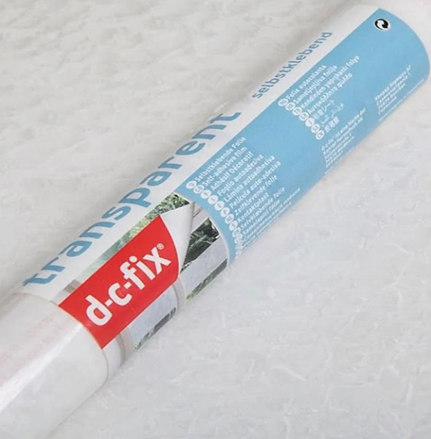Самоклейка вітражна D-C-Fix Snow прозорий глянець 0,45 х 1м (200-0907)