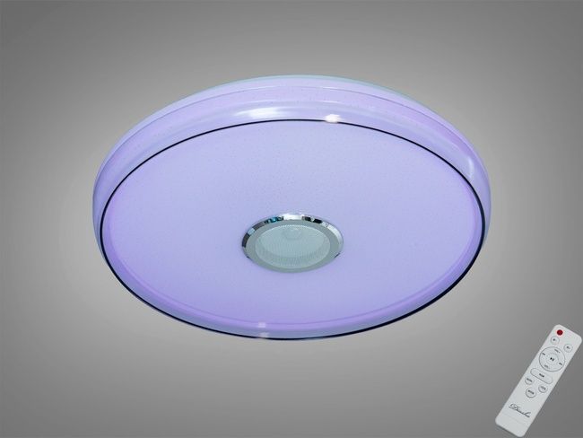 Смарт LED люстра біла 80 Вт RGB з Bluetooth, I-LINK додаток