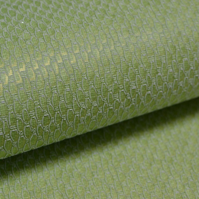 Обои акриловые на бумажной основе Слобожанские обои зелёный 0,53 х 10,05м (455 - 10)