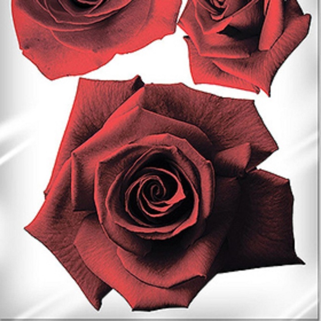 Наклейка декоративная Наш Декупаж Розы красные (1458 - ТП120)