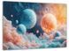 Картина на холсте МАKO "Галактические мечты " 60x100 см MK10546