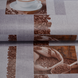 Обои влагостойкие на бумажной основе Шарм Кофе Декор серый 0,53 х 10,05м (105-06)