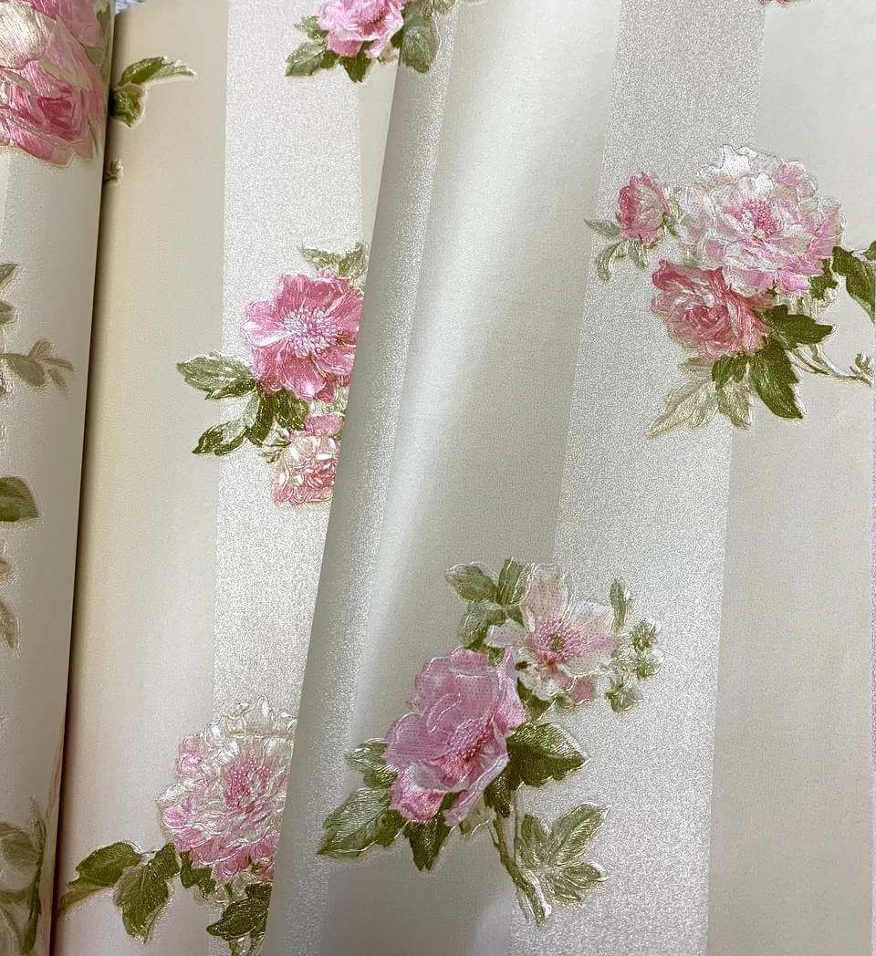 Обои виниловые на флизелиновой основе AS Creation Romantico бежевый 0,53 х 10,05м (30447-4)
