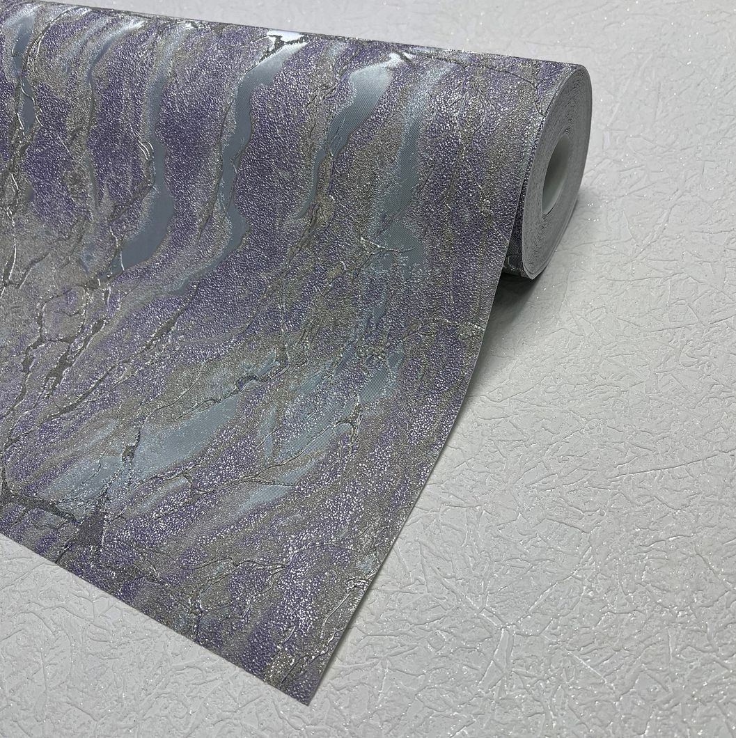 Шпалери вінілові на флізеліновій основі ArtGrant Megapolis фіолетовий 1,06 х 10,05м (9200-47)