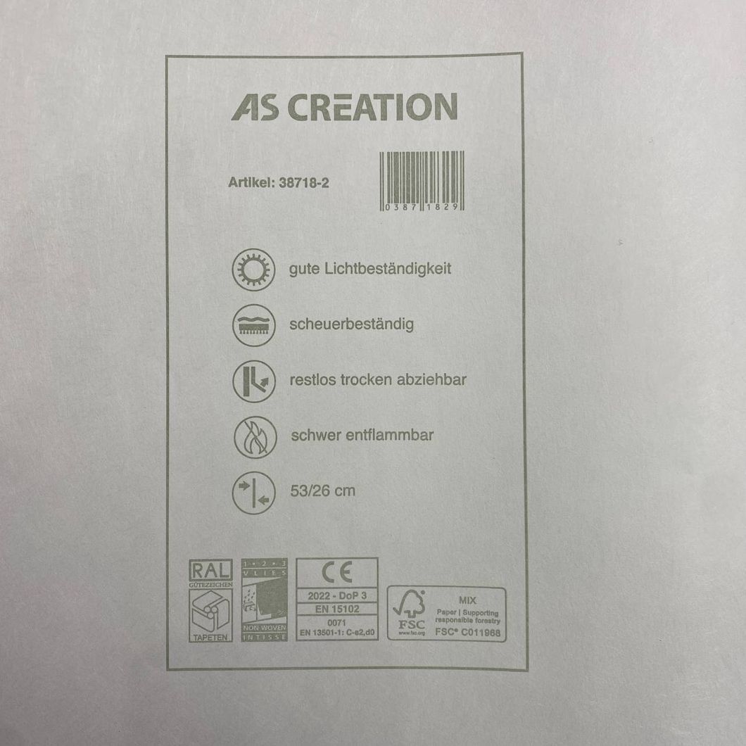 Обои виниловые на флизелиновой основе AS Creation Pint Walls розовый 0,53 х 10,05м (38718-2)