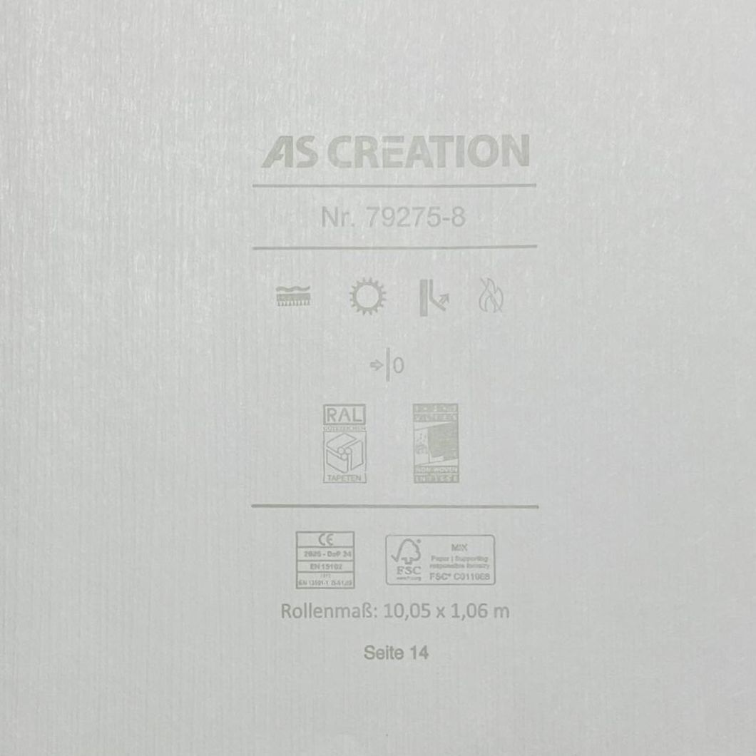 Шпалери вінілові на флізеліновій основі AS Creation Grand Aura бежевий 1,06 х 10,05м (79275-8)