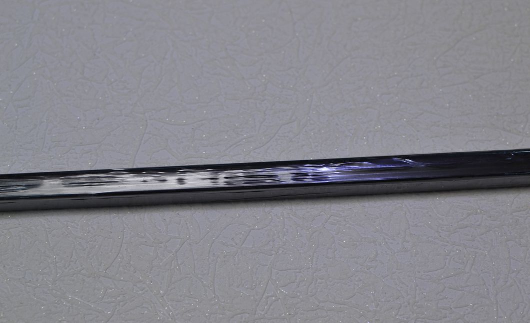 У-шина для тюли металлическая + фурнитура ЗОЛОТО ПАТИНА черный 2,4м (105691), Черный, Черный