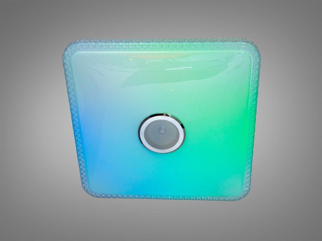 Смарт LED люстра біла 80 Вт RGB з Bluetooth, I-LINK додаток