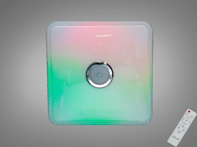 Смарт LED люстра біла 80 Вт RGB з Bluetooth, I-LINK додаток