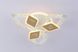 Люстра светодиодная V K39939-3 3 1 WT gold с пультом