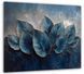 Картина на холсте МАKO "Синие листья " 50x70 см MK10634_5070