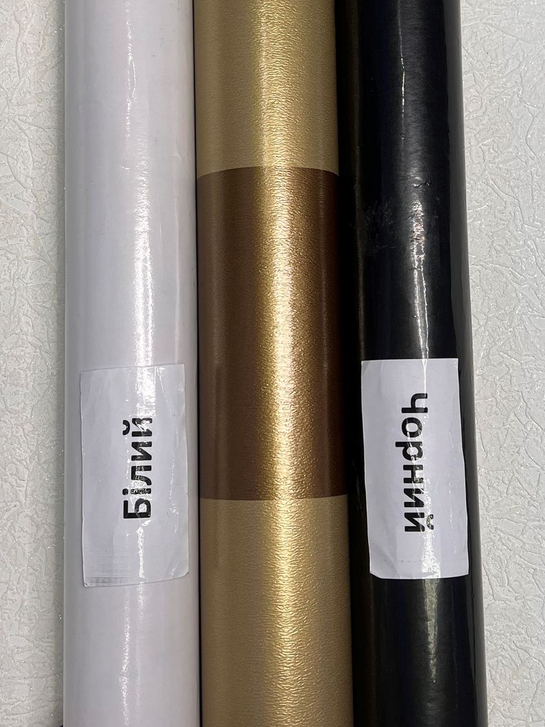 Обои бумажные VIP Континент Полоса широкая с перламутром коричневий 0,53 х 10,05м (41202)