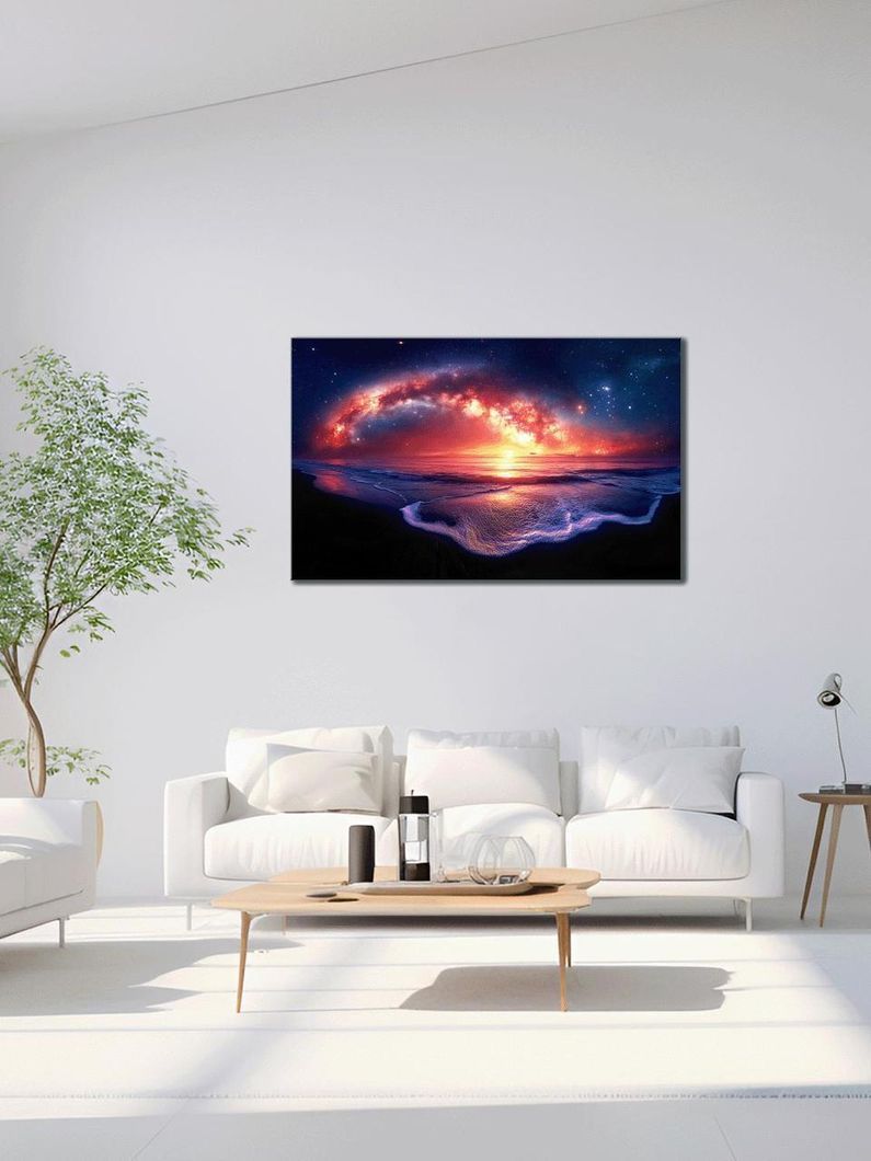 Картина на холсте МАKO "Магия галактики" 60x100 см MK10501