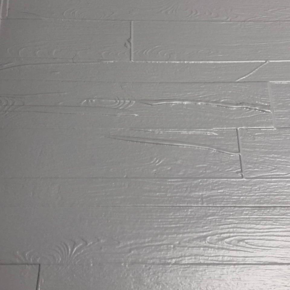 Панель стінова декоративна пластикова амбар дошка ПВХ 953 мм х 478 мм (п1032), Коричневий, Коричневий