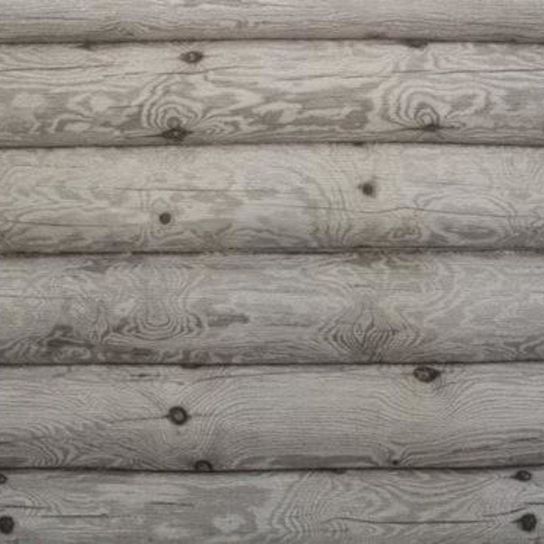 Шпалери вінілові на флізеліновій основі Слов'янські шпалери Elegance В121 Брус сіро-бежевий 1,06 х 10,05м (B 322-10)
