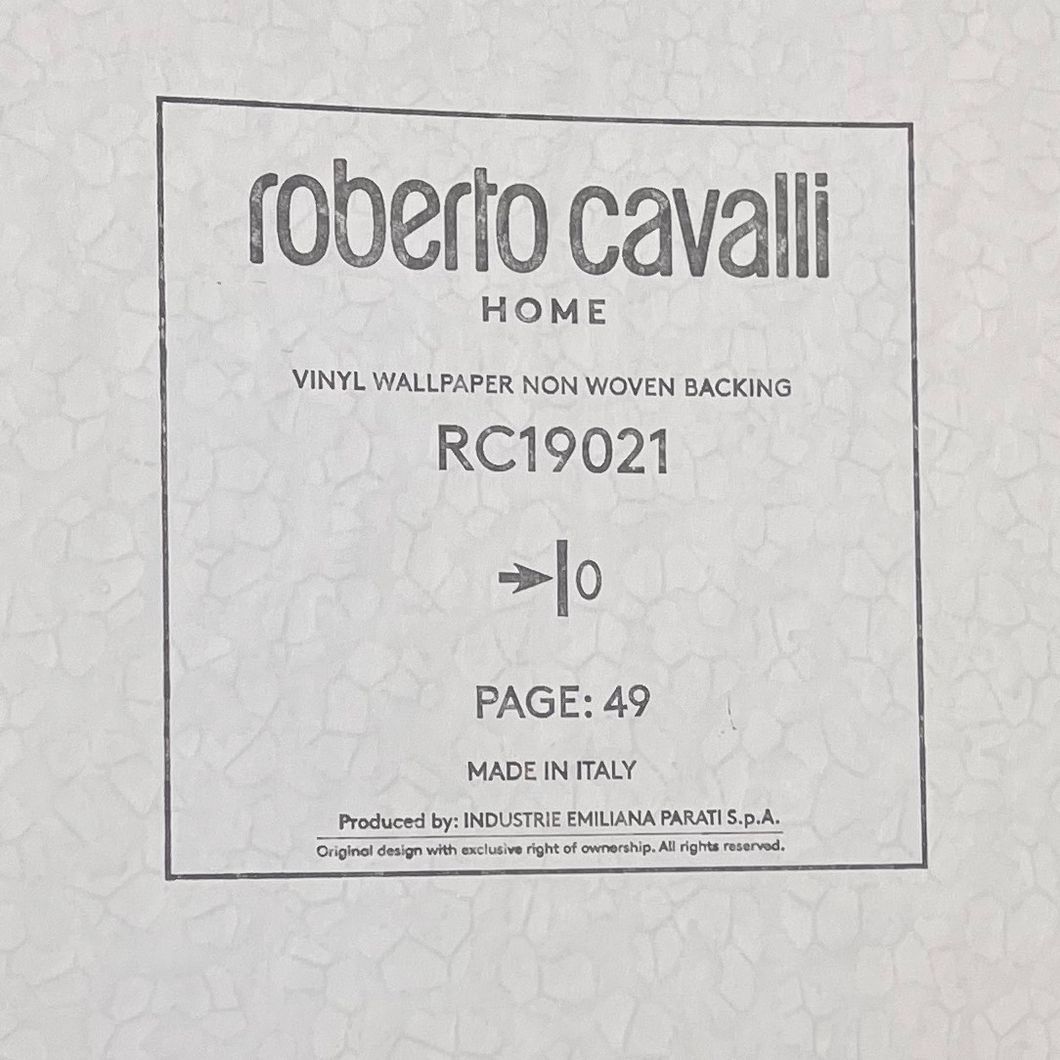 Обои виниловые на флизелиновой основе Wallpaper Roberto Cavalli Home бежевый 1,06 х 10,05м (RC19021), Бежевый, Бежевый