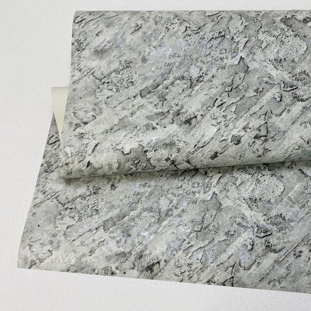 Обои виниловые на бумажной основе супер мойка Славянские обои В38 Цефей серый 1,06 х 10м (5827-03)