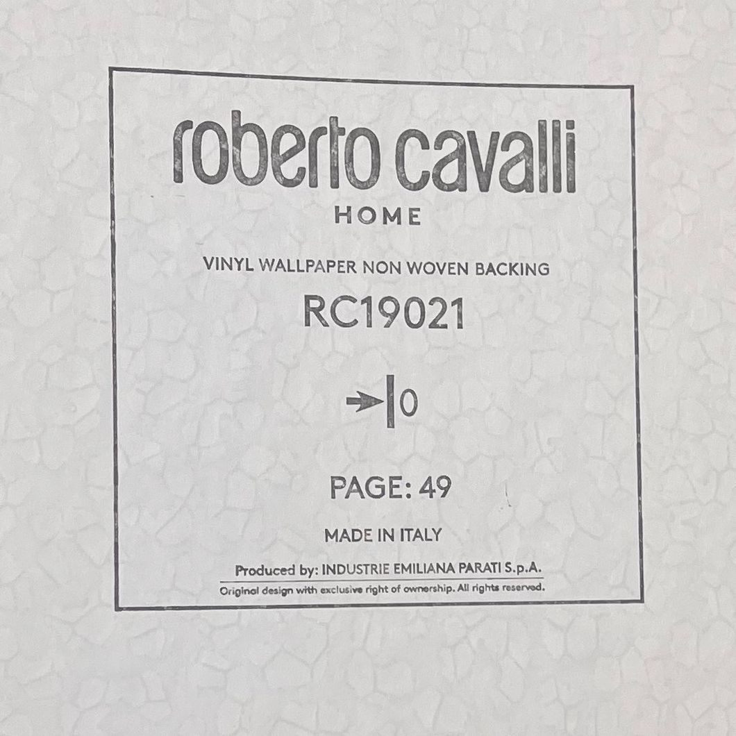 Шпалери вінілові на флізеліновій основі Wallpaper Roberto Cavalli Home бежевий 1,06 х 10,05м (RC19021), Бежевий, Бежевий