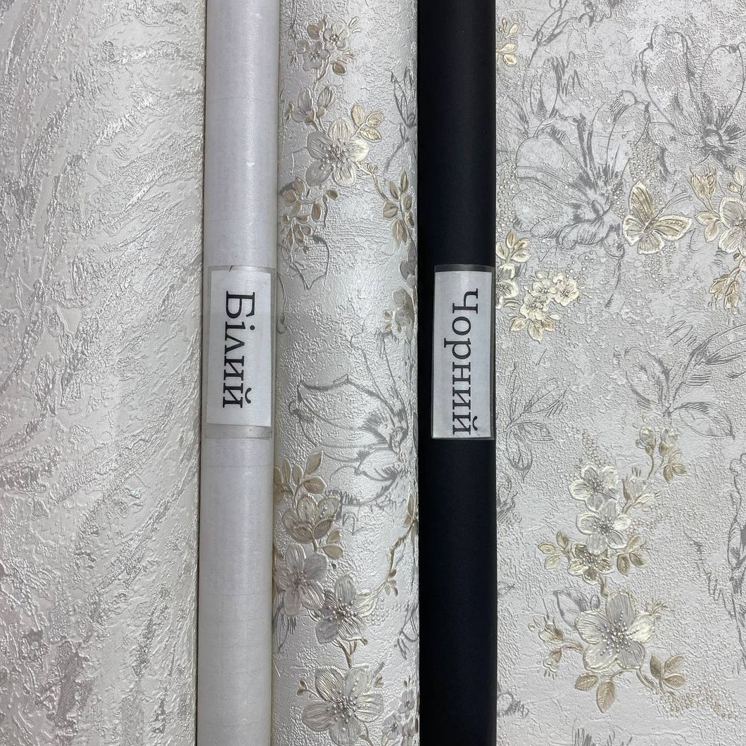 Шпалери вінілові на флізеліновій основі білий Blumarine 5 (Emiliana Parati) 1,06 х 10,05м (29028)