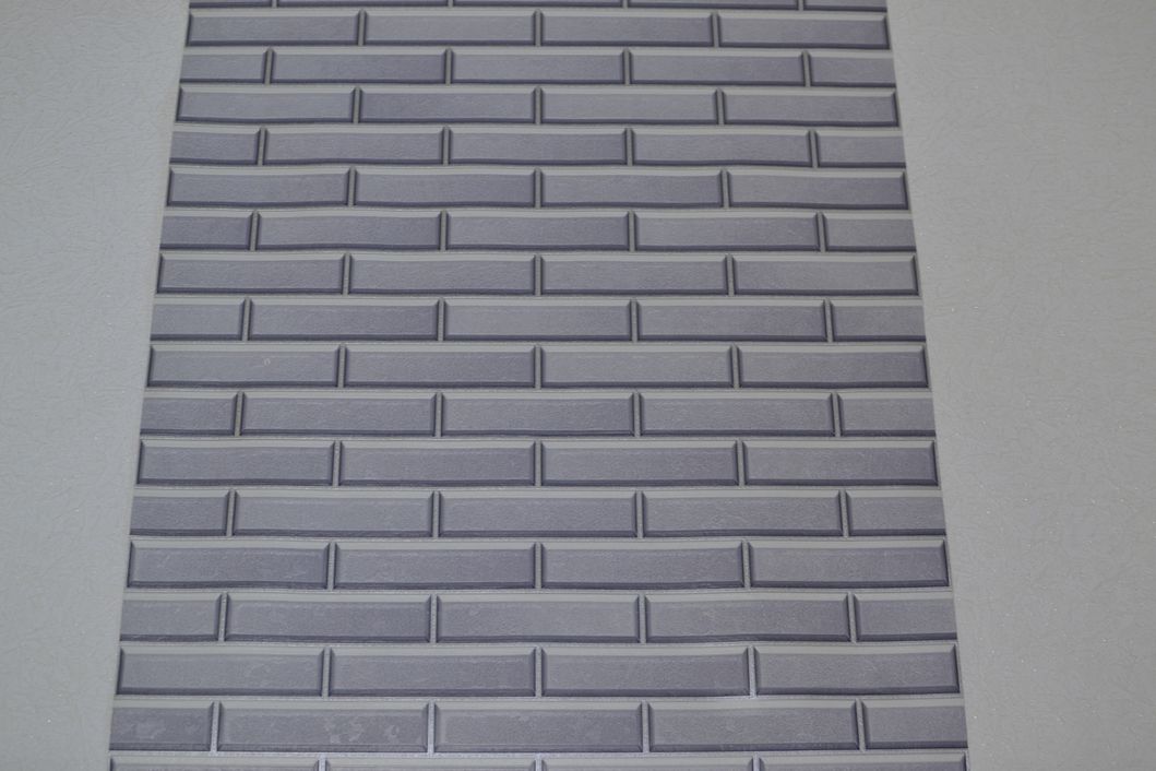 Обои виниловые на бумажной основе супер мойка Славянские обои Expromt В49,4 Лего серый 0,53 х 10,05м (5753-07)