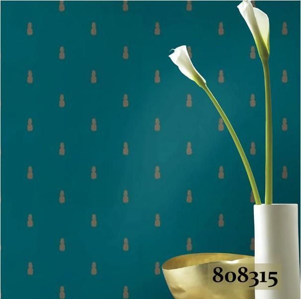 Обои виниловые на флизелиновой основе Rasch 808315 Denzo (0,53х10,05м), Синий, Синий