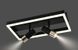 Люстра светодиодная INTEREES IS K38624-3 BK+FGD, Черный