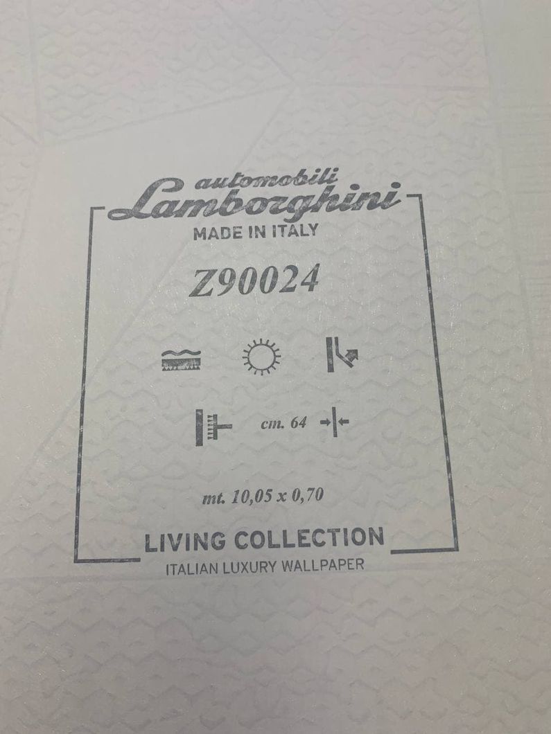 Обои виниловые на флизелиновой основе Zambaiti Parati Lamborghini 2 Золотистый 0,70 х 10,05м (Z90024)