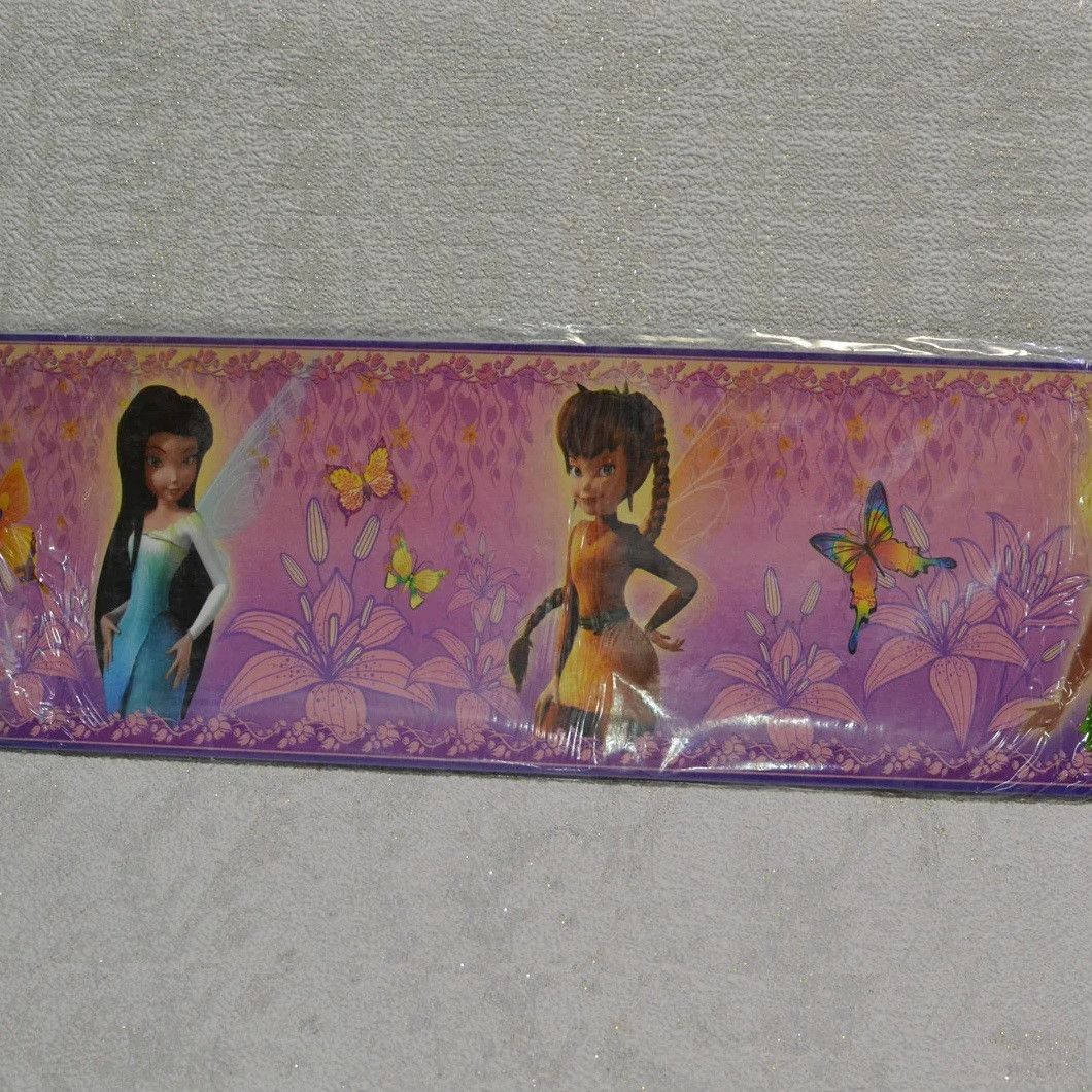 Бордюри для шпалер дитячі Феї ширина 12 см (104271), Разные цвета, Різні кольора