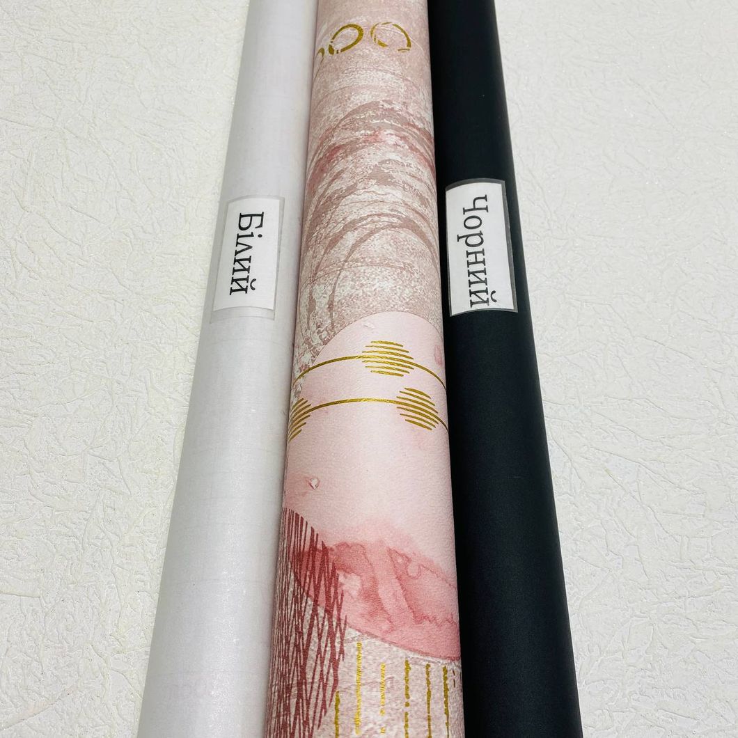 Обои дуплексные на бумажной основе Континент Новаро розовый 0,53 х 10,05м (081)