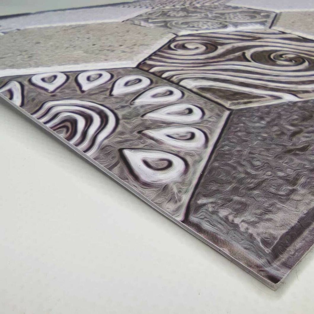 Декоративна ПВХ плитка на самоклейці квадрат 300х300х5мм