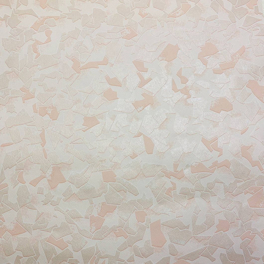 Шпалери паперові Континент Бите скло рожевий 0,53 х 10,05м (1426)