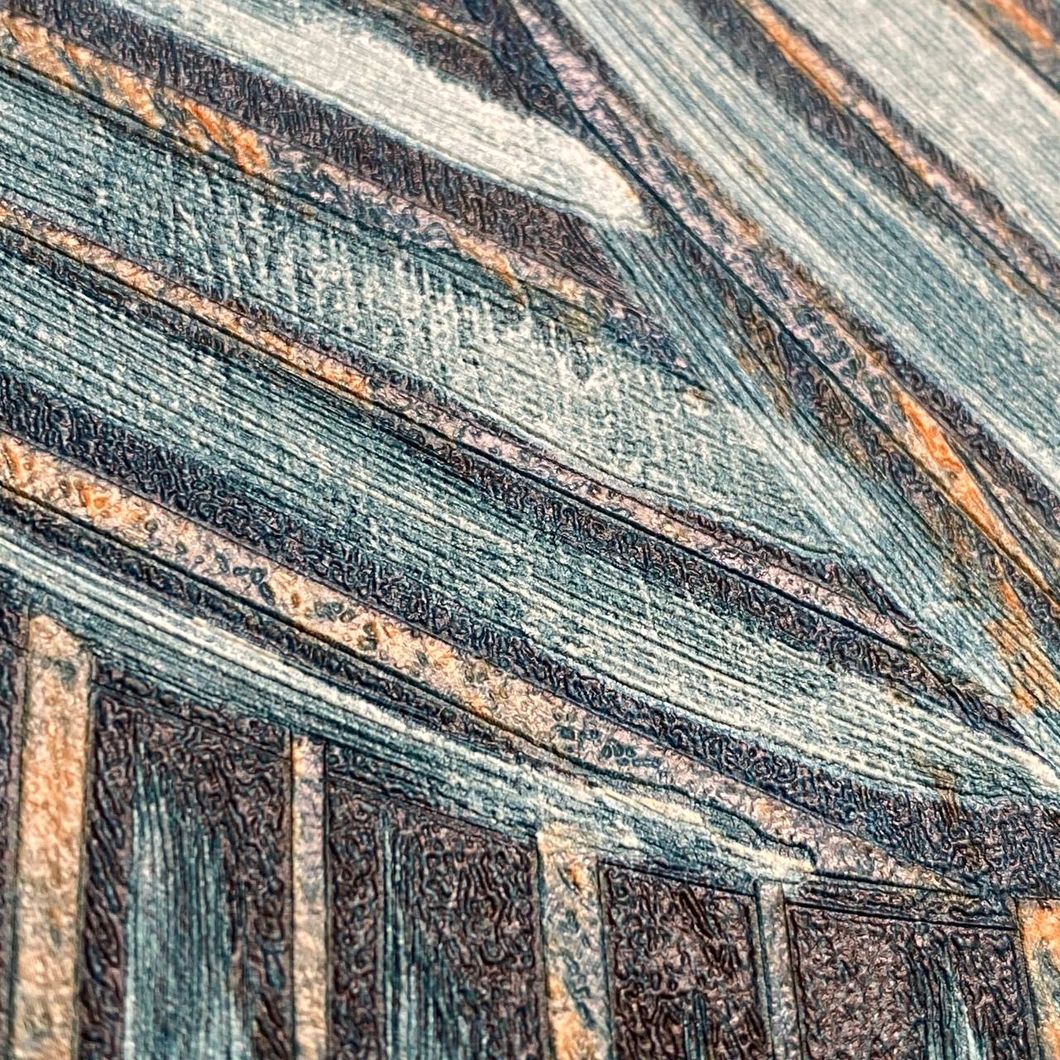 Шпалери вінілові на флізеліновій основі Erismann Martinique Синій 1,06 х 10,05м (12191-19)