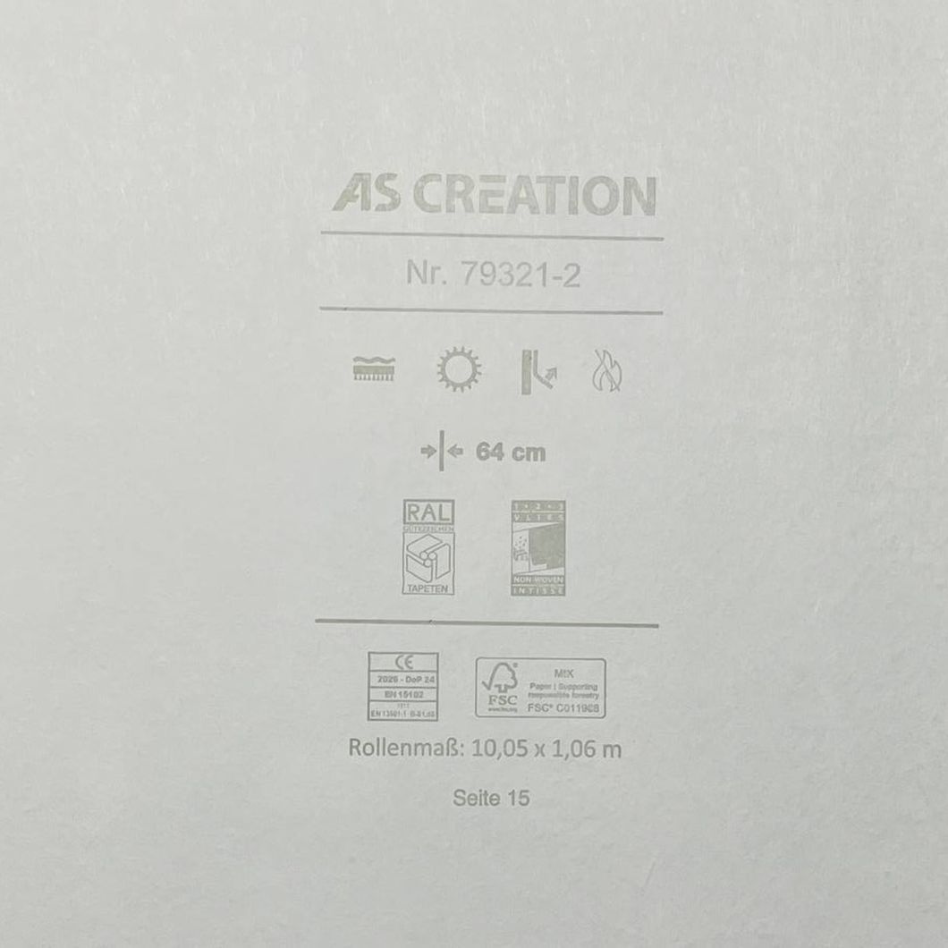 Шпалери вінілові на флізеліновій основі AS Creation Grand Aura білий 1,06 х 10,05м (79321-2)