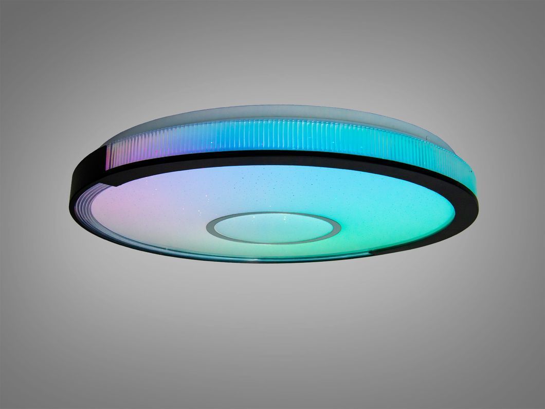 Смарт люстра LED белая RGB 45 Вт до 8 м&sup2;, I-LINK додаток