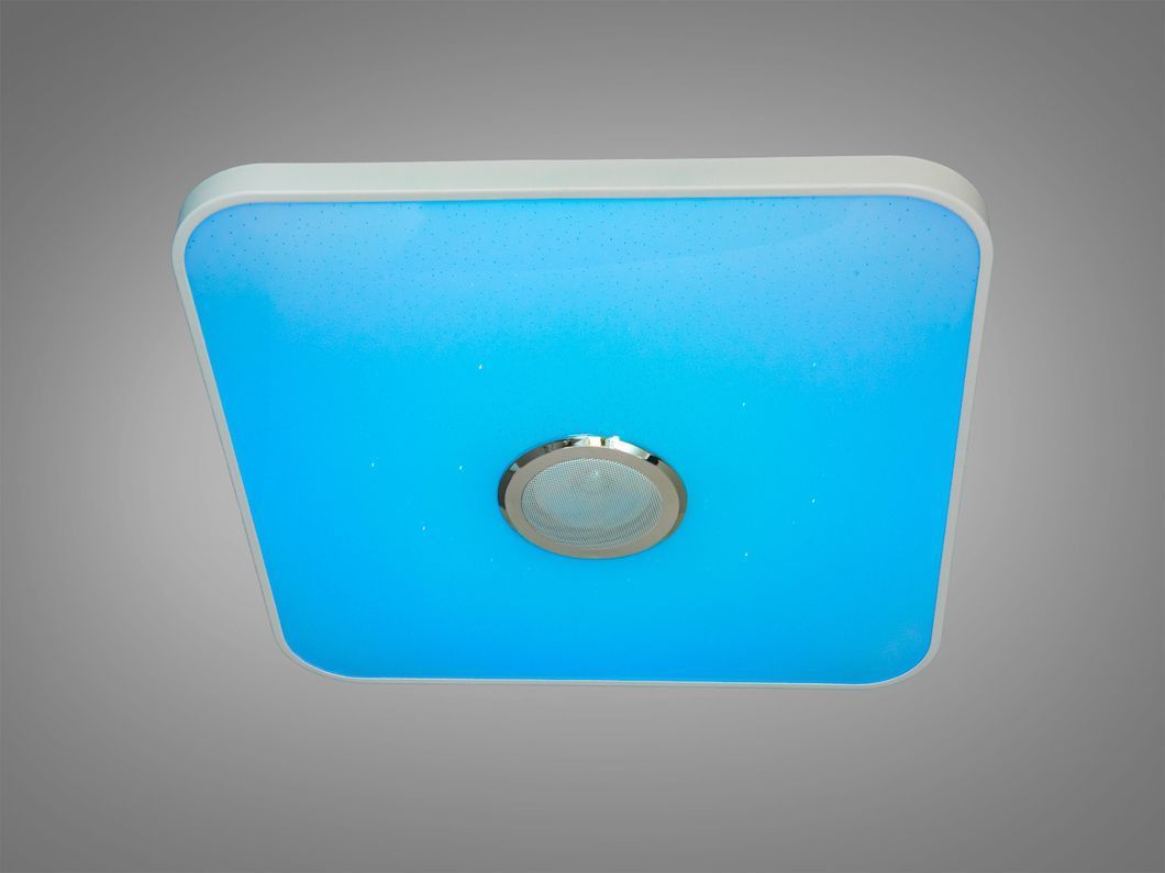 Смарт LED люстра белая 45 Вт RGB с Bluetooth, I-LINK додаток