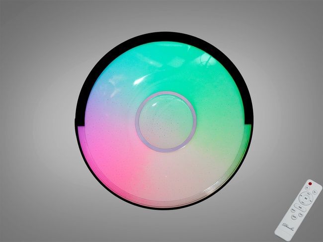 Смарт люстра LED біла RGB 80 Вт до 15 м&sup2;, I-LINK додаток