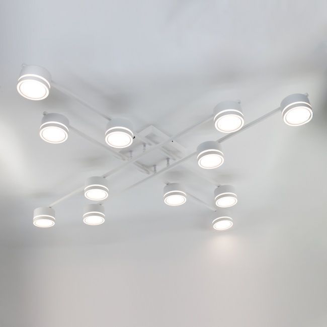 Люстра GELA 12xGX53 S-1100x1100x125-WHITE-IP20, Білий