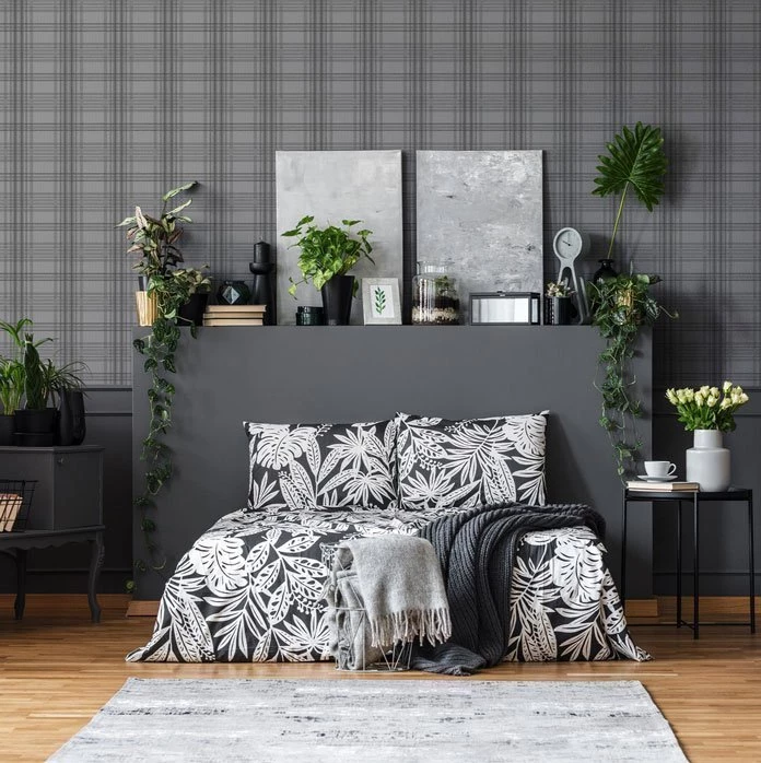 Обои виниловые на флизелиновой основе Graham&Brown Prestige Superfresco easy черный 0,53 х 10,05м (106572)
